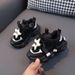 SHLIANG Children's Sneakers Mesh Breathable Girl Boy Sneakers Soft-soled Non-slip Running Shoes Kids Casual Shoes S070B_desvips.com