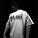 2025 Devil Cross Print T-Shirt Summer Versatile Short Sleeve Crew Neck Men's Top Hot Sale_desvips.com