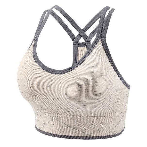 Spring Summer Autumn Winter Sports Bra Beautiful Back Quick-Dry Shockproof Running Fitness Pilates Wireless Yoga Vest_desvips.com