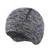 Warm Sports Hat For Autumn And Winter With Ear Flaps Outdoor Hiking Cycling Running Cold Protection Small Round Bicycle Helmet Inner Liner_desvips.com