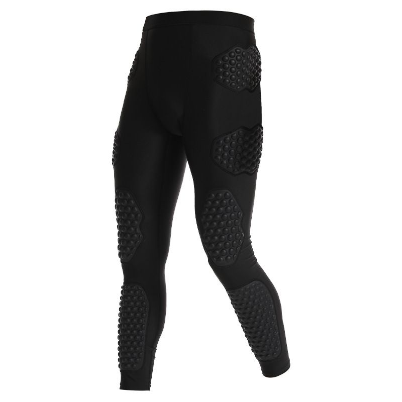 Rugby Goalkeeper Knee Pads, Leg Protectors, Hip Protectors, 3 In 1 Impact Resistant Long Pants, Soccer Training Pants, Ski Protective Suit_desvips.com