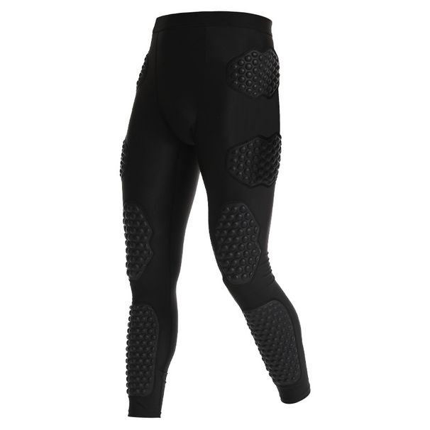 Rugby Goalkeeper Knee Pads, Leg Protectors, Hip Protectors, 3 In 1 Impact Resistant Long Pants, Soccer Training Pants, Ski Protective Suit_desvips.com