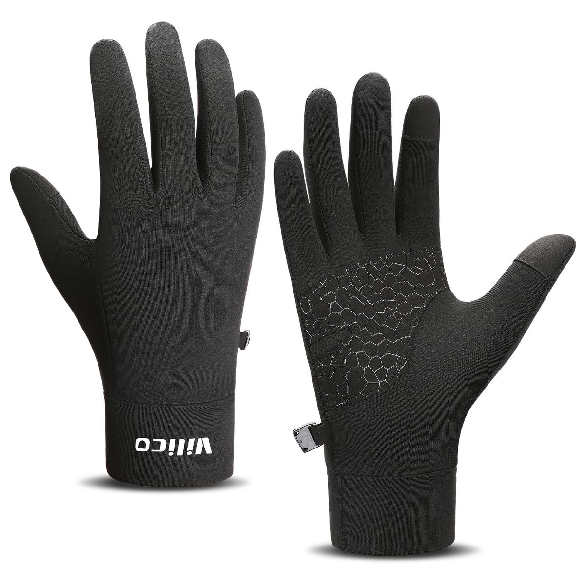 Sports Outdoor Running Men Warm Knitted Touch Screen Cycling Gloves Women Autumn Winter Thin In_desvips.com