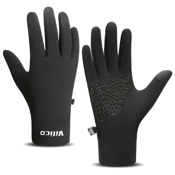 Sports Outdoor Running Men Warm Knitted Touch Screen Cycling Gloves Women Autumn Winter Thin In_desvips.com