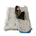 Sleeping Bag For Adults Winter Indoor Cold-Proof Thickened Warm Outdoor Travel Camping Single Portable_desvips.com