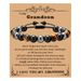 Chinese traditional cultural classic Gemstone bracelet, transporting blessings and wealth, eliminating negative energy_desvips.com