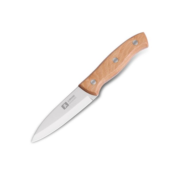 Factory Wholesale Of New Simple Stainless Steel Fruit Sharp Peeling Knives, Kitchen Chef Knives With Solid Wood Handles_desvips.com
