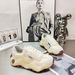 2025 New Zhao Lusi White Deer Collaboration Wave Board Unisex Couple Thick Sole Dad Shoes Bread_desvips.com