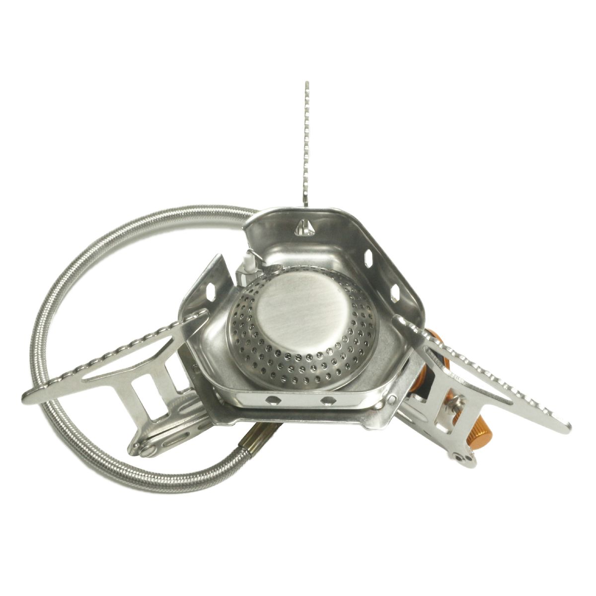 Outdoor Camping Head Portable Folding Barbecue Electronic Ignition Gas Outdoor Convenient Stove_desvips.com