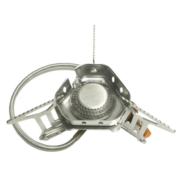 Outdoor Camping Head Portable Folding Barbecue Electronic Ignition Gas Outdoor Convenient Stove_desvips.com