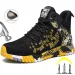 Steel Quality Toe Safety Shoes Men Lightweight Indestructible New Boots Anti-puncture Work Sneakers Male 240703_desvips.com