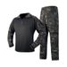 Outdoor Training Tactical G3 Combat Long Sleeve Frog Camouflage Suit Set Men Wear-resistant_desvips.com