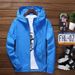 Spring And Autumn Windbreaker Couple Family Outdoor Extra Large Lightweight Waterproof Jacket_desvips.com