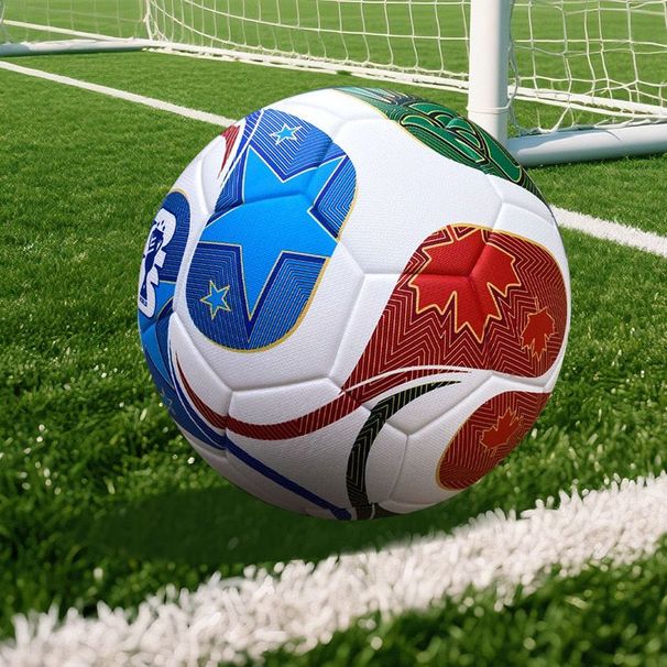 US-Canada-Mexico Football 2026 New Model Wear-Resistant Heat-Bonded World Cup PU Seamless Match Training Standard Ball_desvips.com