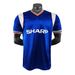 Red Devils Man L1985 Away Blue Short Sleeve Game Jersey 8485 Retro Classic Edition Football Shirt Now_desvips.com