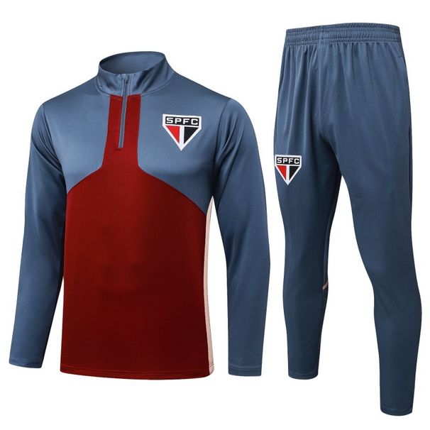 25-26 New São Paulo Appearance Long Sleeve Training Suit_desvips.com