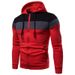 Men's Casual Three-Piece Autumn Winter Fleece Warm Zipper Hoodie Sports Sweatshirt_desvips.com