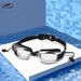 Qilang Goggles For Adults, Unisex, One-piece With Earplugs, Waterproof, Anti-fog, Electroplated, Non-prescription_desvips.com