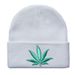 3D Embroidered Tree Leaves For Men And Women Students Pullover Beanie Warm Knitted Hat_desvips.com