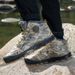 Men's Waterproof Snow Boots Winter Outdoor High-Top Insulated Shoes Non-Slip Warm Fleece Lined Camouflage Hiking Shoes For Men_desvips.com
