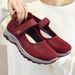 Women's shoes Breathable light comfortable casual shoes flying woven shoes_desvips.com