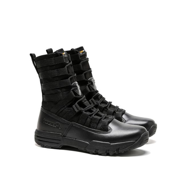 Tactical Military Boots For Men & Women - High Top Desert Combat Boots, Waterproof Hiking Boots For Outdoor Camping_desvips.com