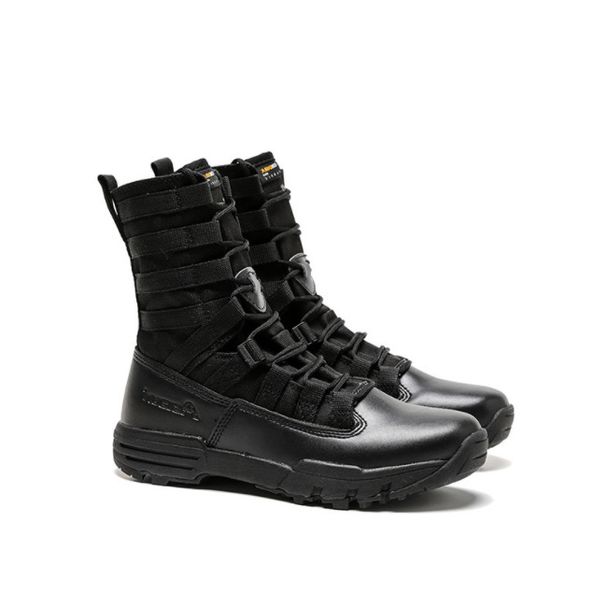 Tactical Military Boots For Men & Women - High Top Desert Combat Boots, Waterproof Hiking Boots For Outdoor Camping_desvips.com