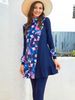 Muslim Swimwear Printed Women Conservative Swimsuit Women Beach Swimsuit Burkini_desvips.com