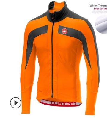 Autumn Winter Fleece Thermal Top Men Women Road Mountain Bike Bicycle Cycling Jersey Windproof Clothing Wholesale_desvips.com