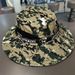 Men's Summer Wide Brim Mesh Fisherman Outdoor Hiking Sun UV Protection Camouflage Fishing Hat_desvips.com
