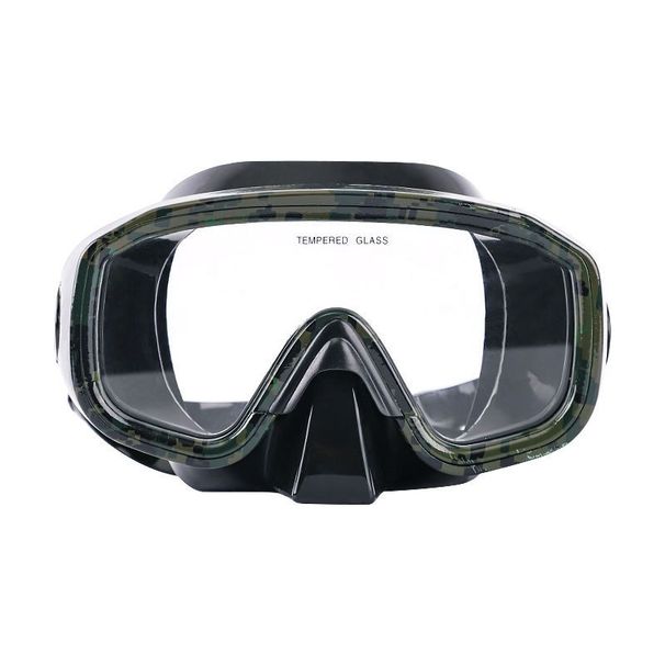 DEX Large-frame Goggles, Snorkeling-specific Diving Mask Set, Anti-fog Swimming Goggles Three-piece Set With Breathing_desvips.com