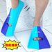 Swimming Shoes Fins For Men Women, Freestyle Diving Fins, Silicone Foot Plates, Adult And Children Professional_desvips.com