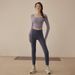 LazyZoom Yoga Women 2025 Spring Autumn New Running Pilates Training Clothes Sports Long Sleeve Fitness Top_desvips.com