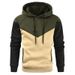 20230 New Color Block Fashion Sweatshirt Men's Casual Sports Top_desvips.com