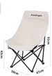 Portable And Set Camping Picnic Outdoor Folding Egg Roll Table High Back Moon Chair_desvips.com