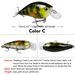 Bionic BKB Hook Lure Rock Fat 6 Colors Hard Bait 7cm-13g Fishing Gear DW407_desvips.com