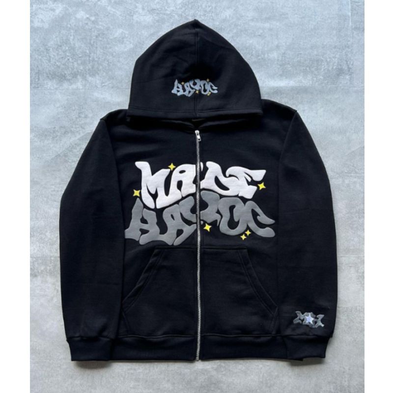 New Street Fashion Hoodie With Letter Print For Men And Women; Couple Trend._desvips.com