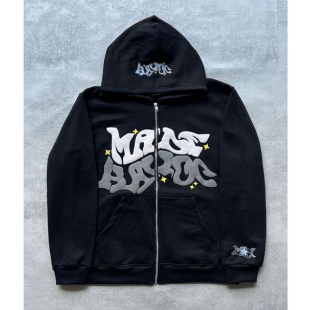 New Street Fashion Hoodie With Letter Print For Men And Women; Couple Trend._desvips.com
