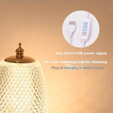 Portable Camping Small Night Light Main Stall Internet Celebrity Bedroom Sleep Home Rechargeable Desk Lamp_desvips.com