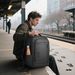HK New Design Travel Men Large Business Backpack For Work Commute Oxford Waterproof Backpacks 17" Laptop Bags With USB_desvips.com