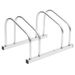 Galvanized Steel Bicycle Rack - Durable Storage Solution For Families & Businesses - Black/Silver - Various Sizes_desvips.com