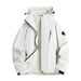 Professional 3-in-1 Jacket For Women And Men, Down Outdoor Soft Windproof Waterproof National Standard Hard Shell Coat_desvips.com