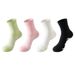Women's Mid Calf Athletic Socks Thick Terry Cloth Sole Professional Fitness Badminton Socks For Running Marathon Spring Summer_desvips.com