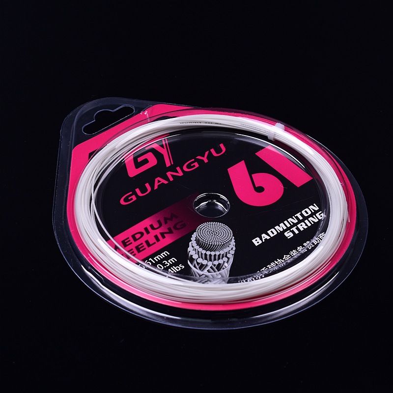 High Elasticity Badminton String For Racket 0.61 Mm Thickness Crisp Sound Upon Impact_desvips.com