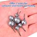 Round Swivel Fishing Weighted Texas Anti-Entanglement Lead Sinker Free Rig_desvips.com