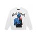 Trendy Brand Skull Rose Heavy Cotton Unisex High Street Crew Neck Long Sleeve Sweatshirt_desvips.com