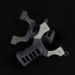 304 Stainless Steel Left Bank War God Laser Line Cutting Flat Leather Straight Board Slingshot Professional Competition_desvips.com