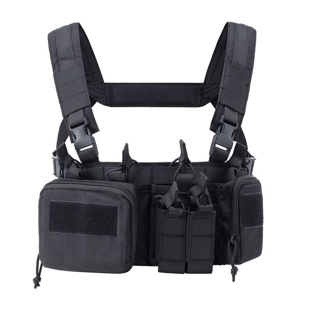 Cross-Border Lightweight Combat Vest CS Multi-Functional Quick Release 1000D Nylon TCM Tactical Chest Rig Outdoor_desvips.com