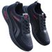 Men's Breathable Waterproof Comfortable Casual Spring Autumn Fashionable Soft Bottom Sports Shoes Synthetic Leather_desvips.com