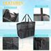 Large Mesh Beach Bag - Oversized Travel Toiletry Organizer With Handles, Water-Resistant & Lightweight (Perfect For Vacation, Pool, Gym)_desvips.com
